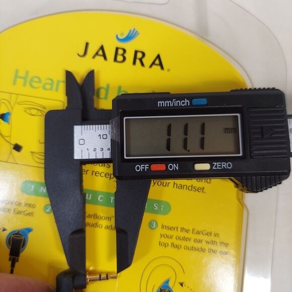 Jabra EarBoom Sound Style Mobile Cordless Phones Except Nokia Vintage 2000 Prop - Picture 10 of 11